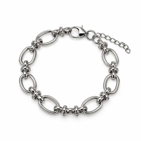 Silver Orbit Bracelet