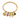 Golden tide bangle
