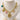 Golden charm necklace