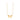 Bow pendant necklace