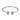 Silver orbit Bangle