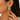 Mint twist earring